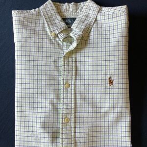 Ralph Lauren Plaid Oxford Shirt